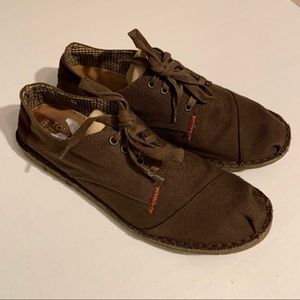 TOMS Men’s Waxed Twill Cordones shoes